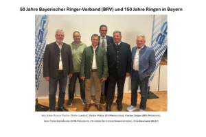 50 Jahre Bayerischer Ringer-Verband (BRV) und 150 Jahre Ringen in Bayern